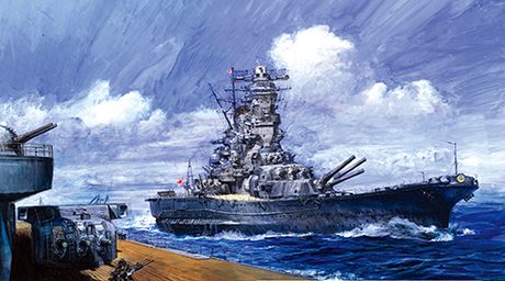 1/700　日本海軍戦艦 武蔵（昭和17年/竣工時）