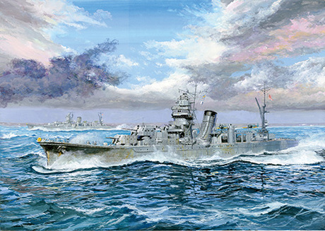 1/700　日本海軍軽巡洋艦 阿賀野 フルハルモデル