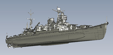 1/700 FH55 日本海軍重巡洋艦 伊吹