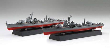1/700 艦NEXT16EX-201 日本海軍秋月型駆逐艦 秋月/初月 昭和19年/捷一号作戦 2隻セット 特別仕様(純正エッ