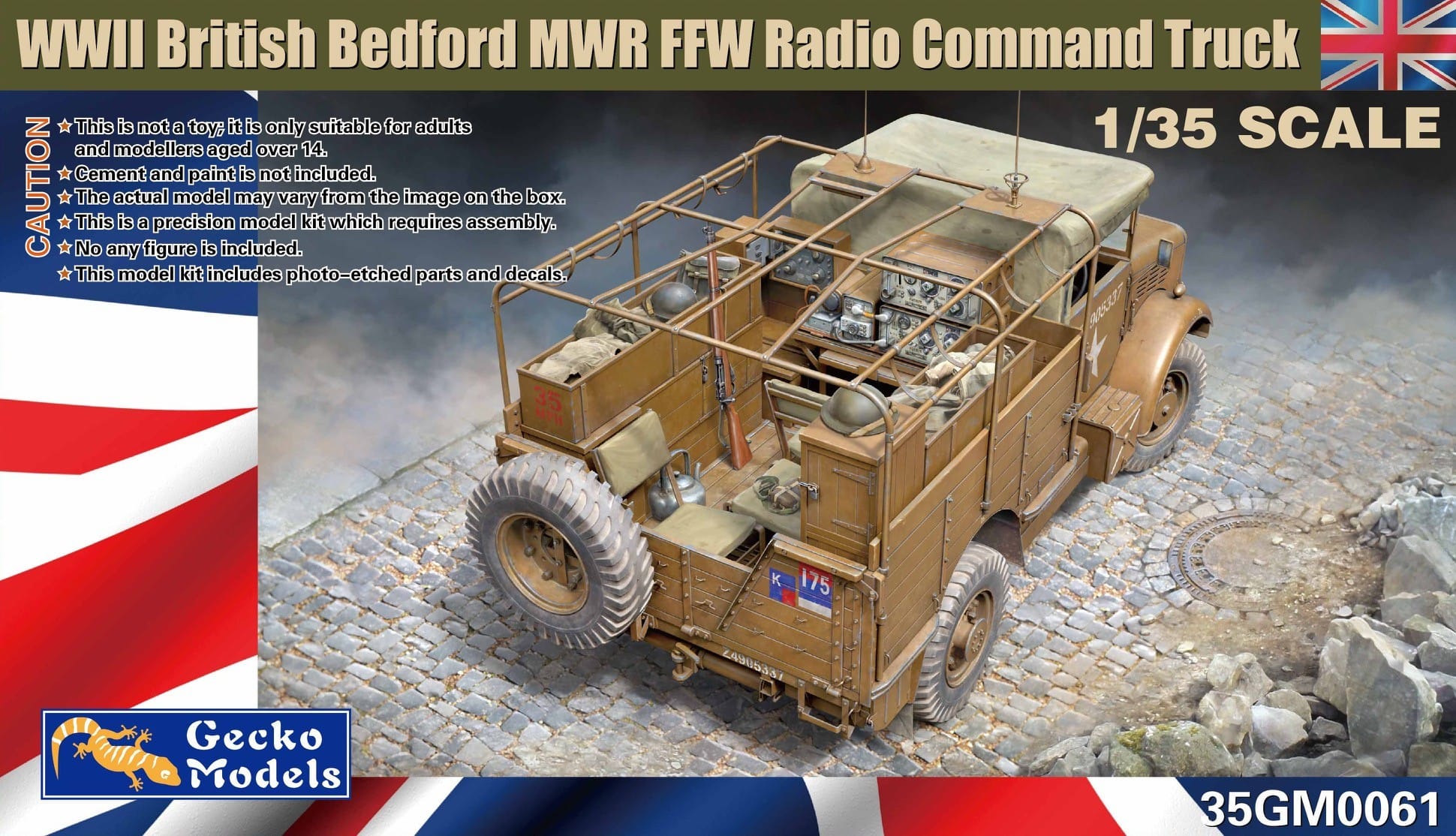1/35 ベッドフォード MWR FFW 無線指揮車 - ウインドウを閉じる