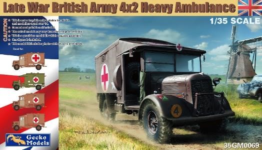 1/35 イギリス陸軍 4x2 重救急車 (大戦後期型) - ウインドウを閉じる