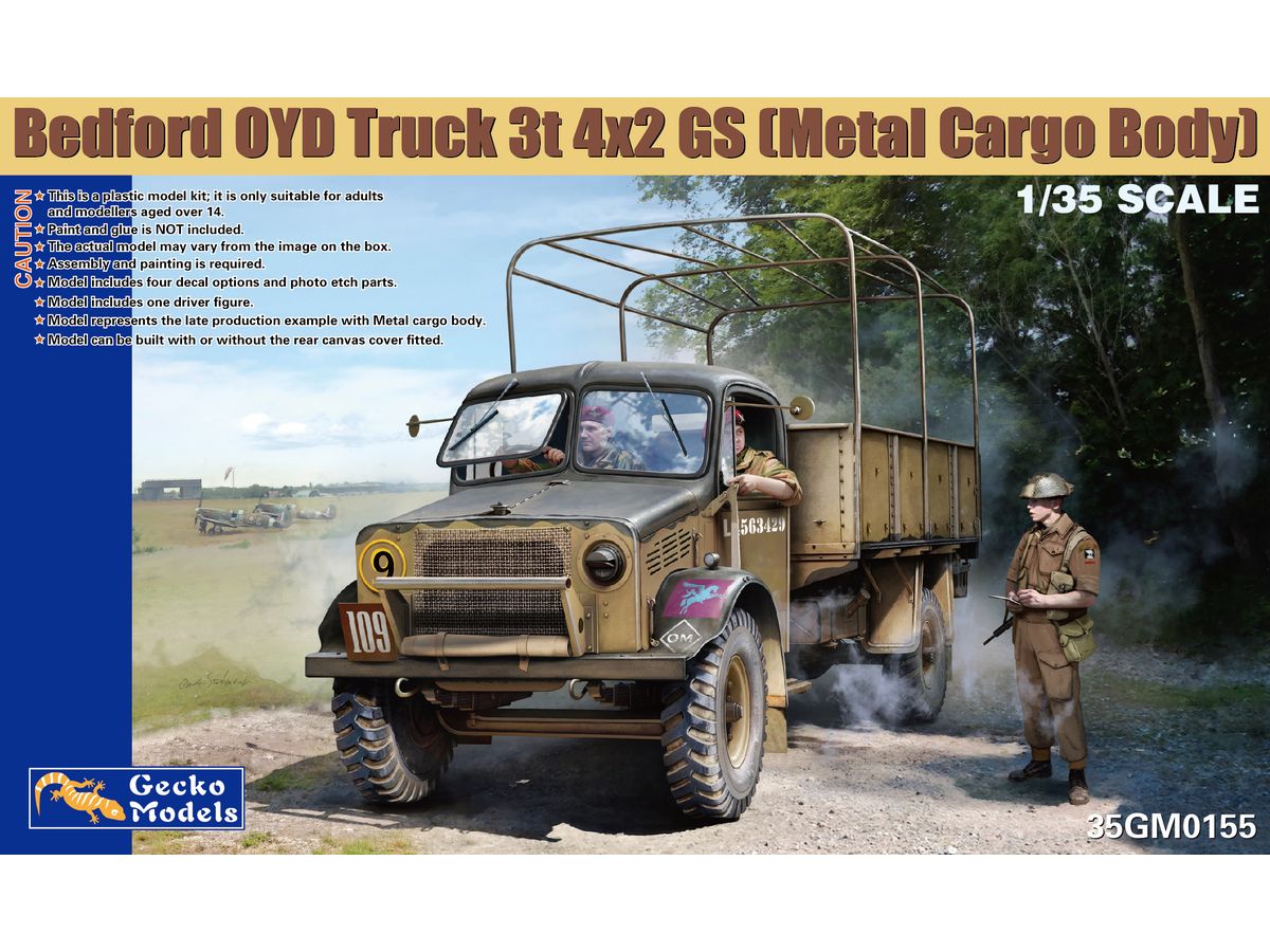 【予約する】　1/35 ベッドフォード OYD 3t 4x2 GSトラック (金属製荷台タイプ)