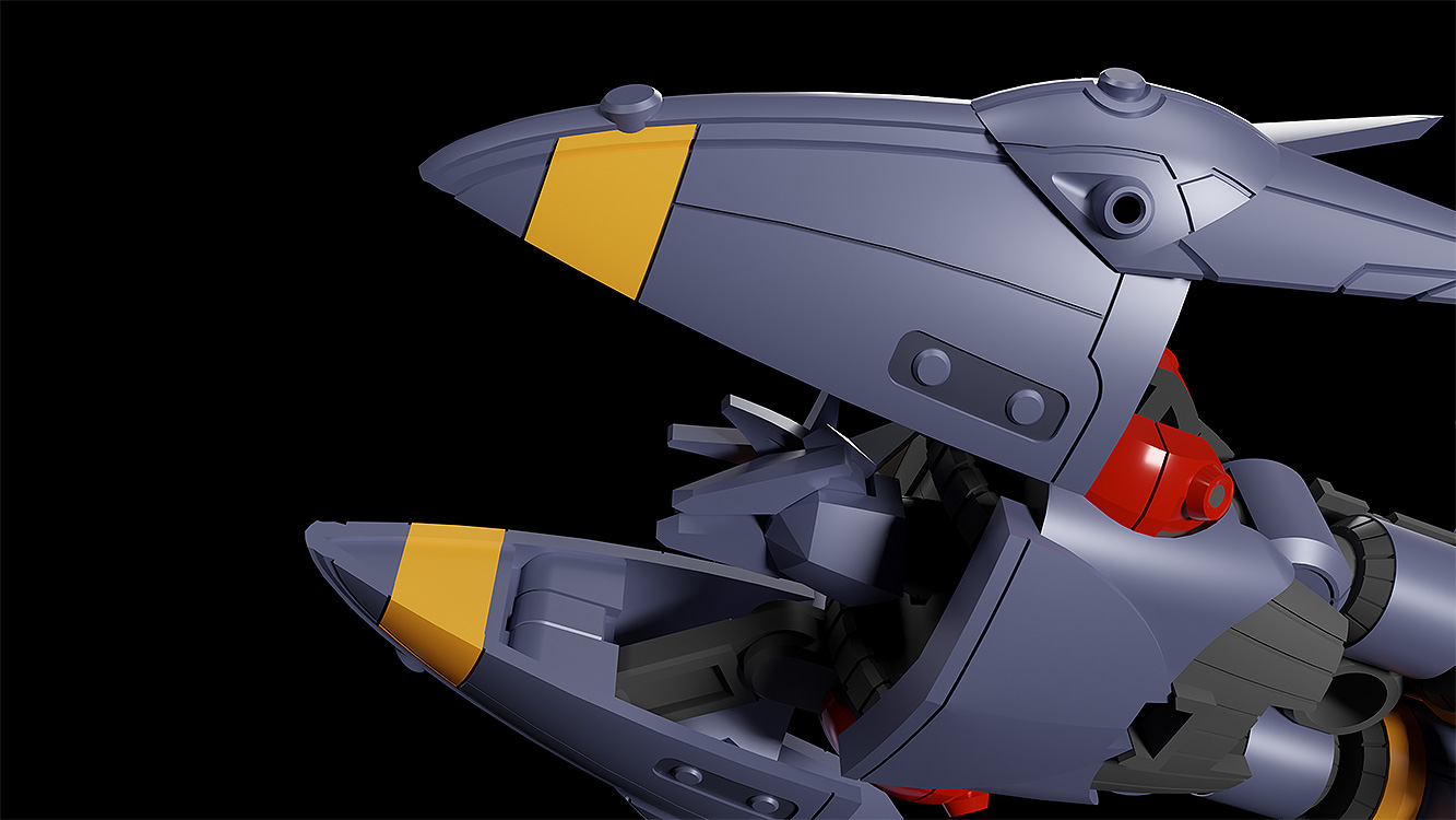 MODEROID ミニ合体変形 ガンバスター(再販)