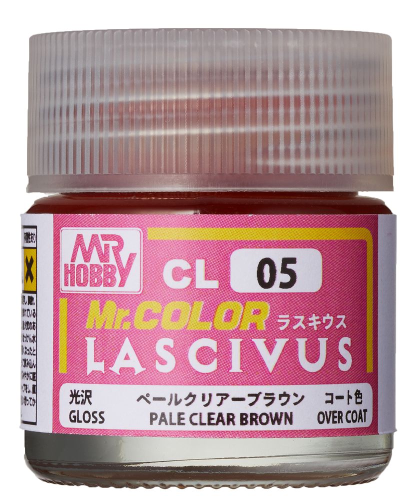 Mr.カラー LASCIVUS（ラスキウス）　クリアーペールブラウン　10ｍｌ　＜光沢＞ - ウインドウを閉じる