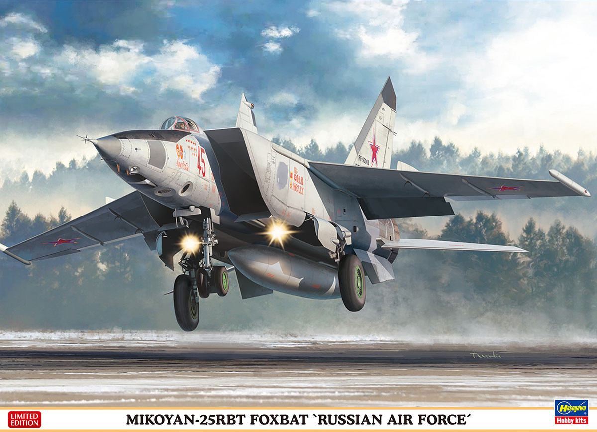 1/72　ミグ25RBT フォックスバット"ロシア空軍"