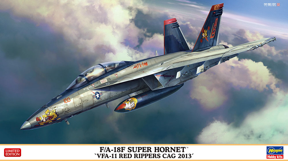 1/72 F/A-18F スーパー ホーネット“VFA-11 レッド リッパーズ CAG 2013” 1/72 F/A-18F スーパー ホーネット“VFA-11 レッド リッパーズ CAG 2013”