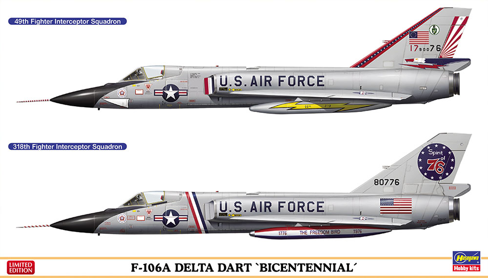 1/72　F-106A デルタダート “バイセンテニアル”