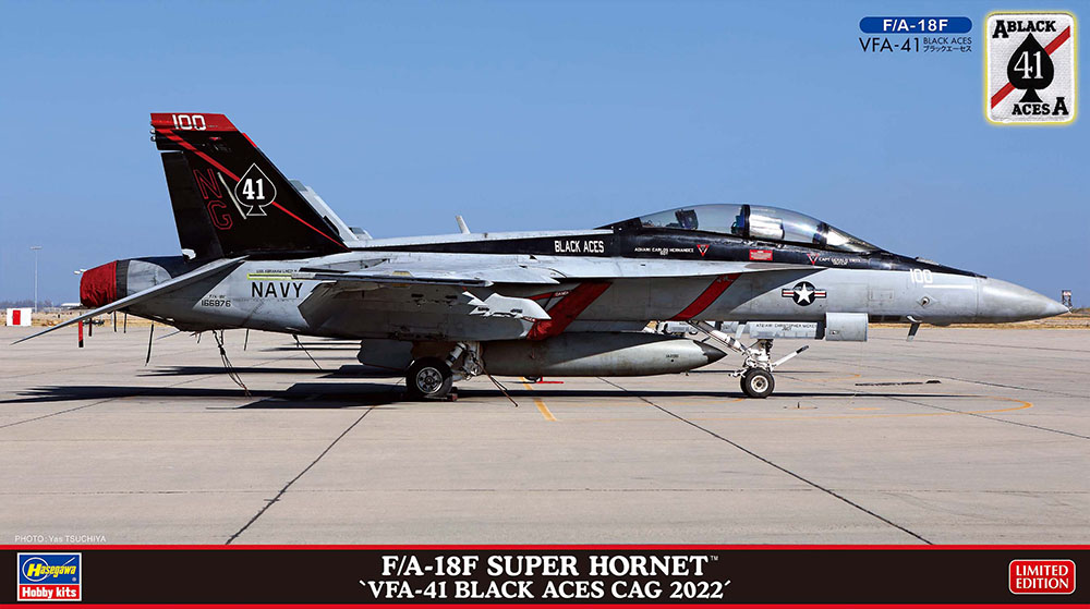 1/72　F/A-18F スーパー ホーネット “VFA-41 ブラックエーセス CAG 2022”