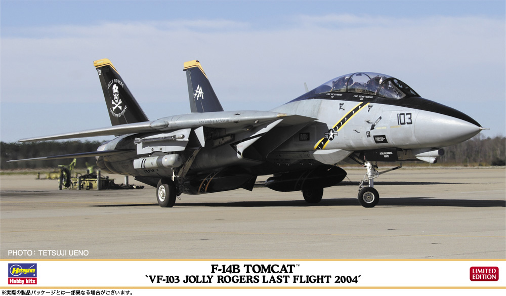 1/72　F-14B トムキャット “VF-103 ジョリー ロジャース ラストフライト 2004” - ウインドウを閉じる