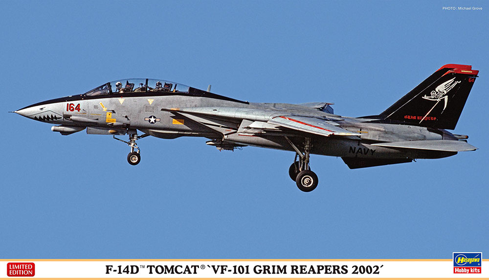 1/72　F-14D トムキャット “VF-101 グリム リーパーズ 2002” - ウインドウを閉じる