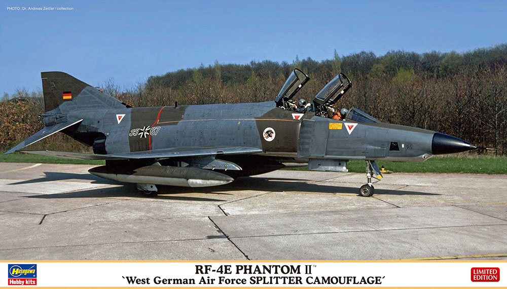 1/72　RF-4E ファントム II “西ドイツ空軍 スプリッター迷彩”