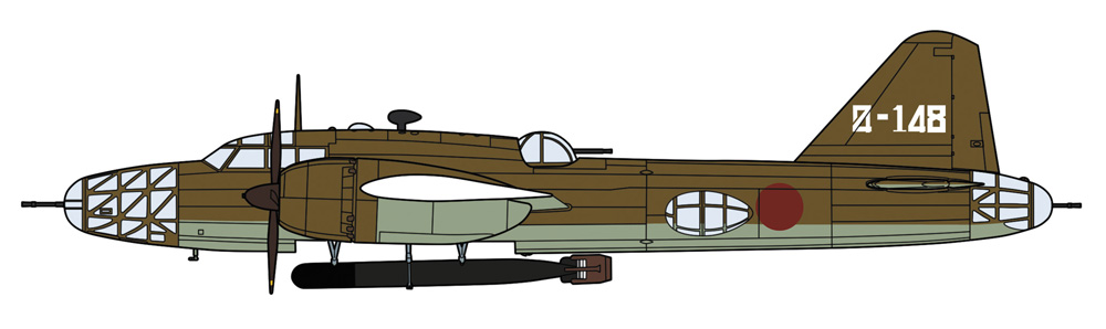 1/72　三菱 キ67 四式重爆撃機 飛龍 “飛行第74戦隊”