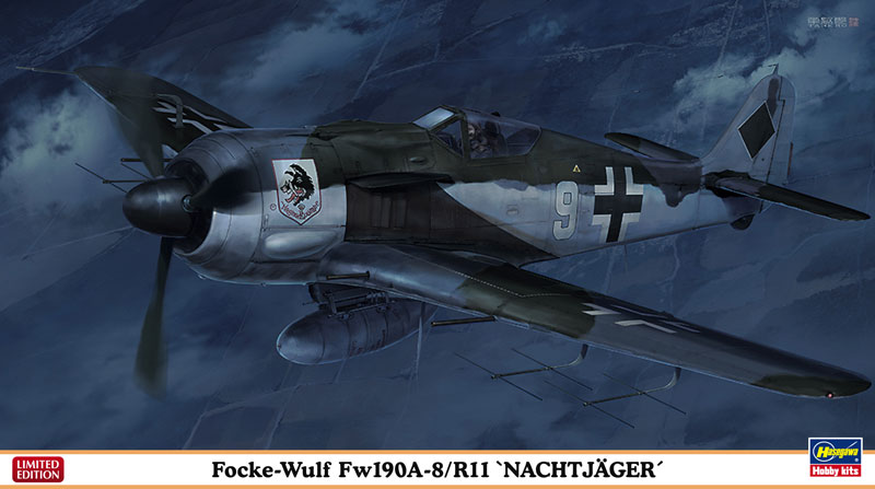 1/48　フォッケウルフ Fw190A-8/R11 “ナハトイェーガー”