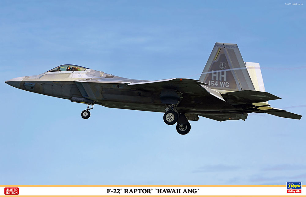 1/48　F-22 ラプター “ハワイ ANG”