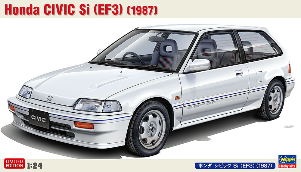 1/24　ホンダ シビック Si （EF3） （1987）