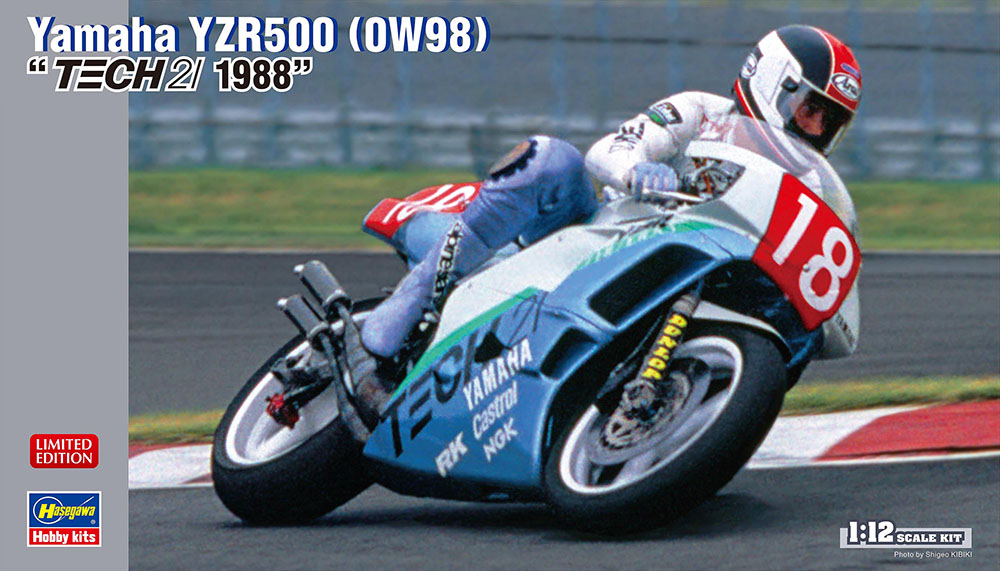 1/24　ヤマハ YZR500（0W98）“TECH21 1988”