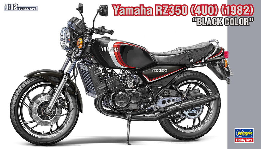 1/12　ヤマハ RZ350 （4U0） （1982） “ブラックカラー” - ウインドウを閉じる