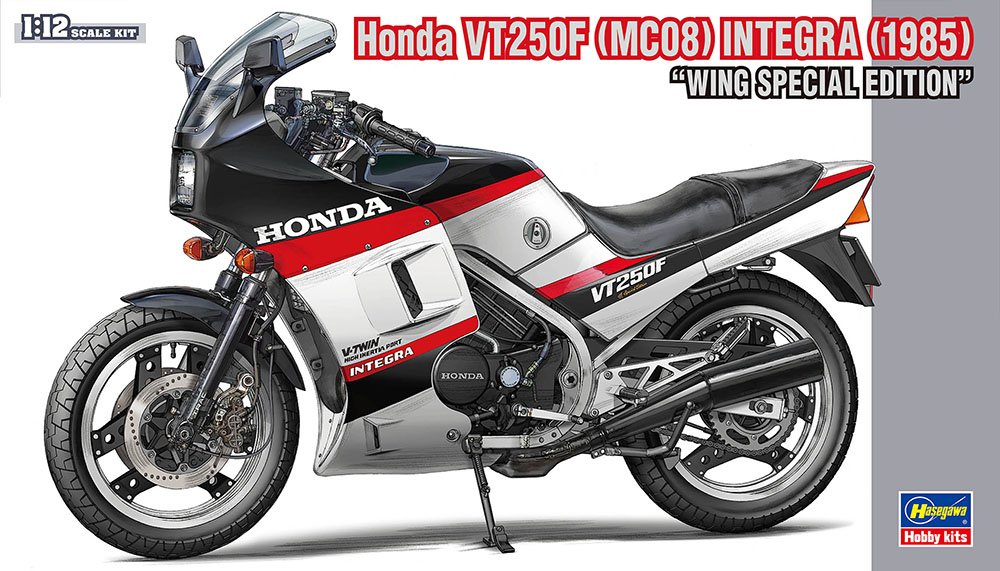 1/12　ホンダ VT250F（MC08）インテグラ（1985） “ウイングスペシャルエディション”