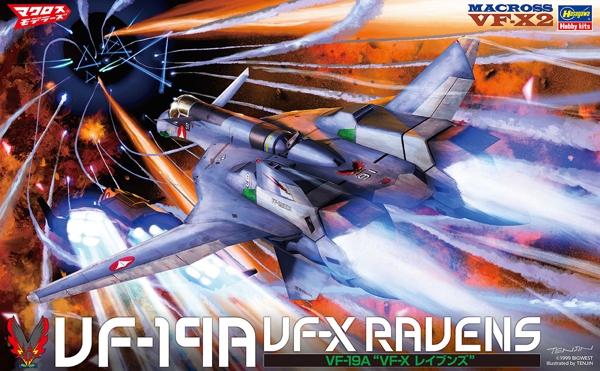 1/48　VF-19A “VF-X レイブンズ”