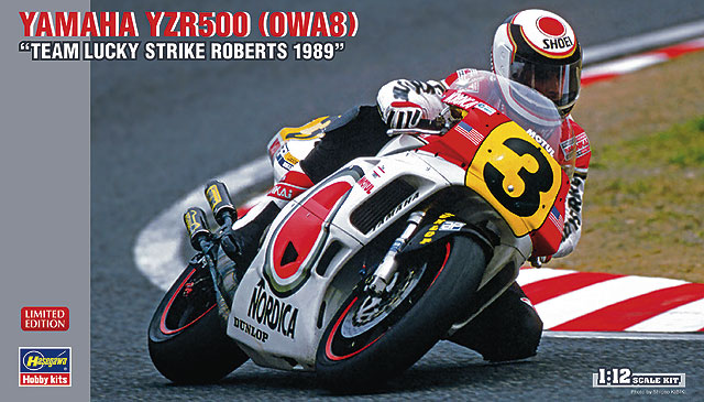 1/12　ヤマハ YZR500 (0WA8) “チーム ラッキーストライク ロバーツ 1989”