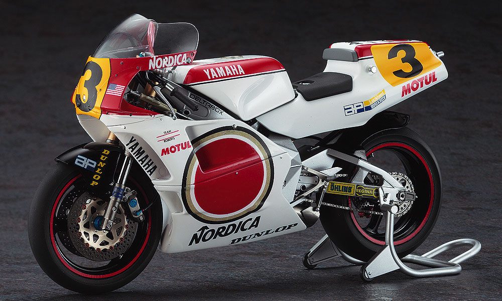 1/12　ヤマハ YZR500 (0WA8) “チーム ラッキーストライク ロバーツ 1989”