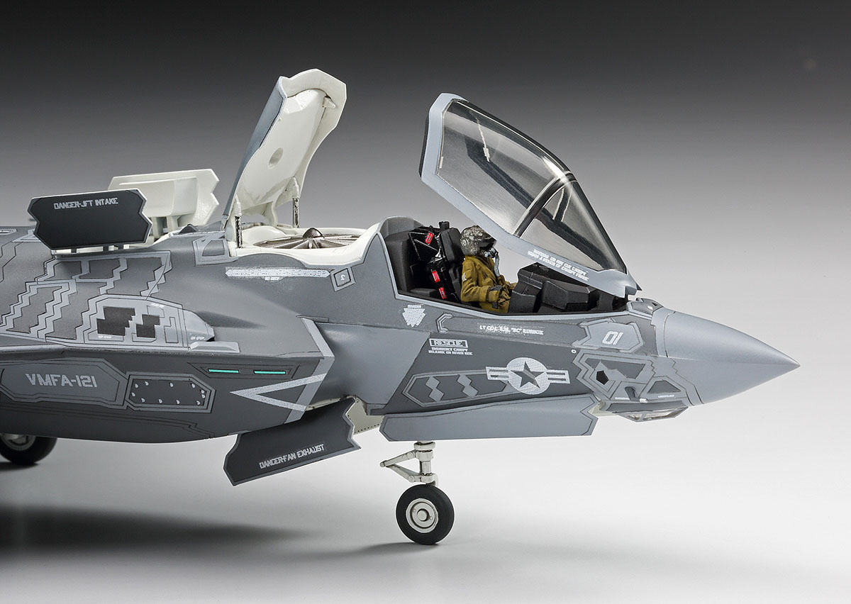 1/72　F-35ライトニングII (B型) “U.S.マリーン” - ウインドウを閉じる