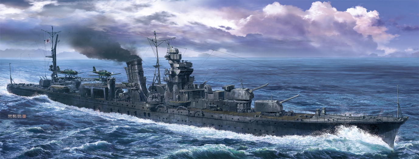 1/350　日本海軍 軽巡洋艦 阿賀野
