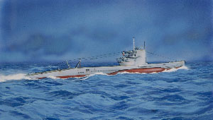 1/400　フランス海軍潜水艦 S-610 ラヴィ(U-766)