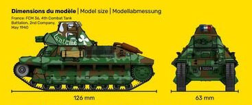 1/35 WW.II フランス軍 FCM36 軽戦車