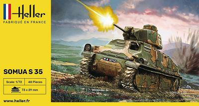 1/72 WW.II フランス軍 ソミュア S35 中戦車