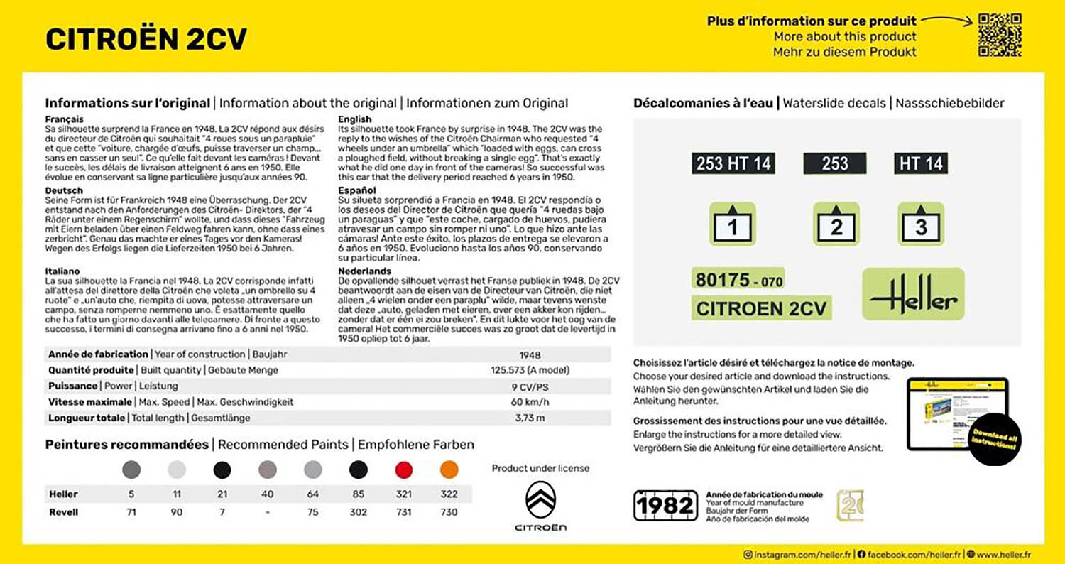 1/43 シトロエン 2CV