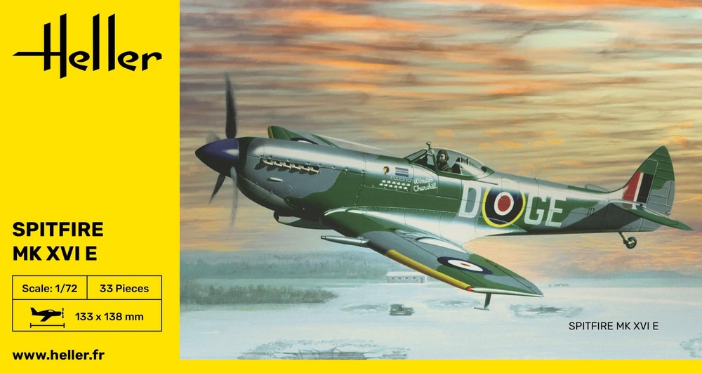 1/72 WW.II イギリス軍 スピットファイア Mk.XVIe