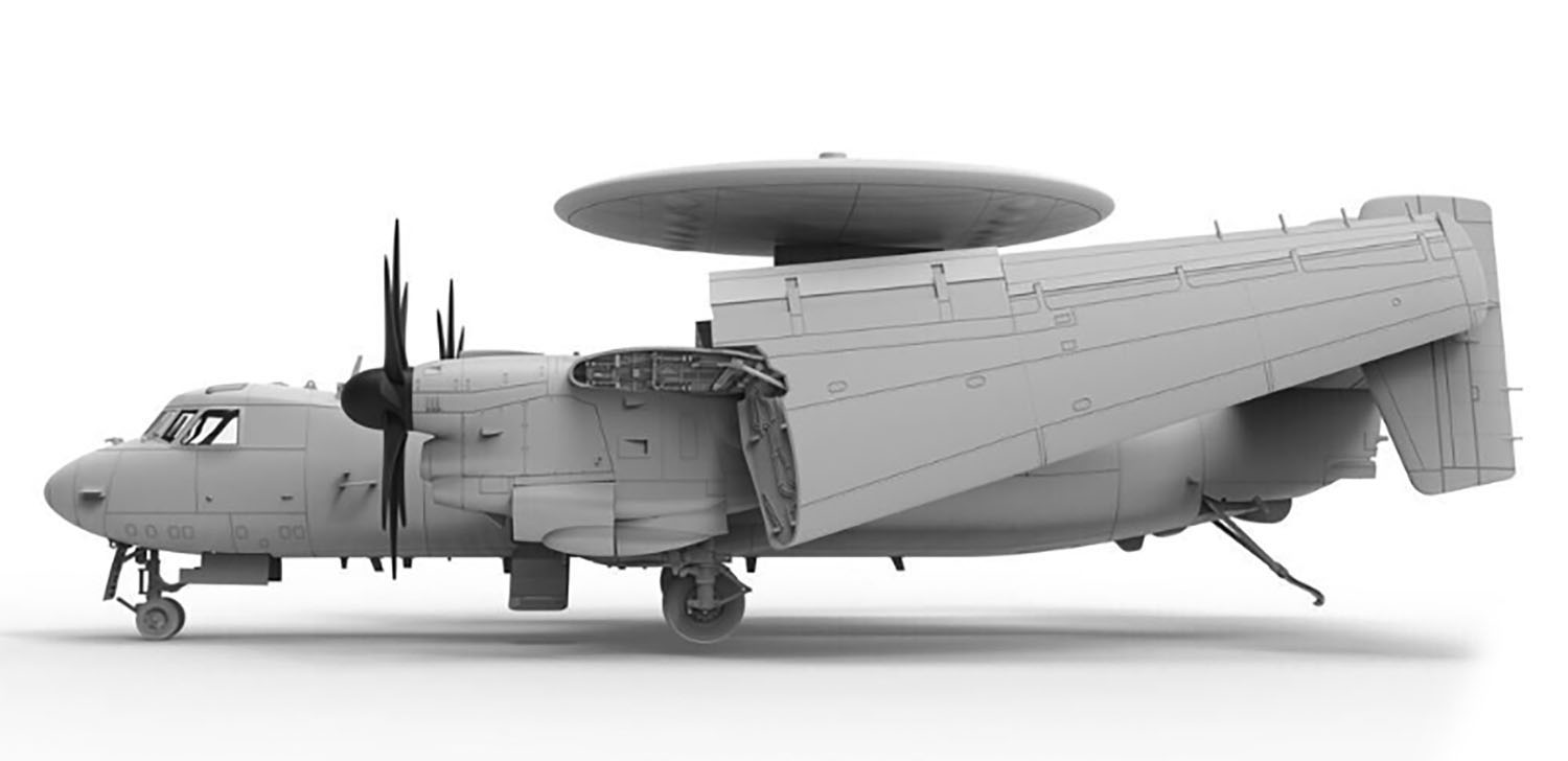 1/72 アメリカ海軍 E-2C ホークアイ