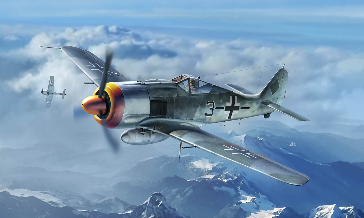 【予約する】　1/48　フォッケウルフ Fw190A-8