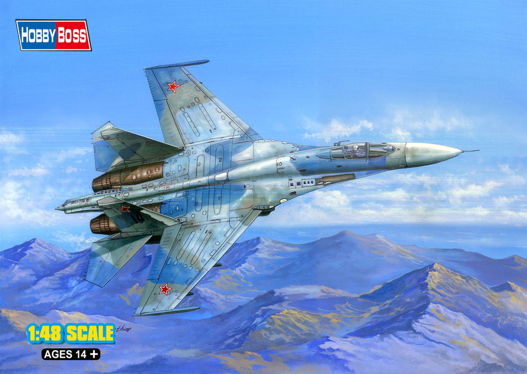 1/48　Su-27 フランカーＢ - ウインドウを閉じる