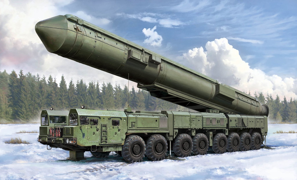 1/72　ロシア RS-12M1 大陸間弾道ミサイル トーポリM - ウインドウを閉じる
