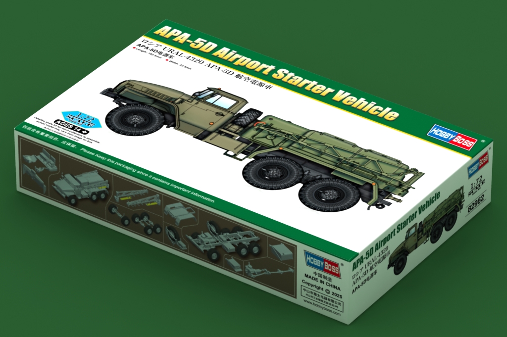 1/72　ロシア URAL-4320 APA-5D 航空電源車