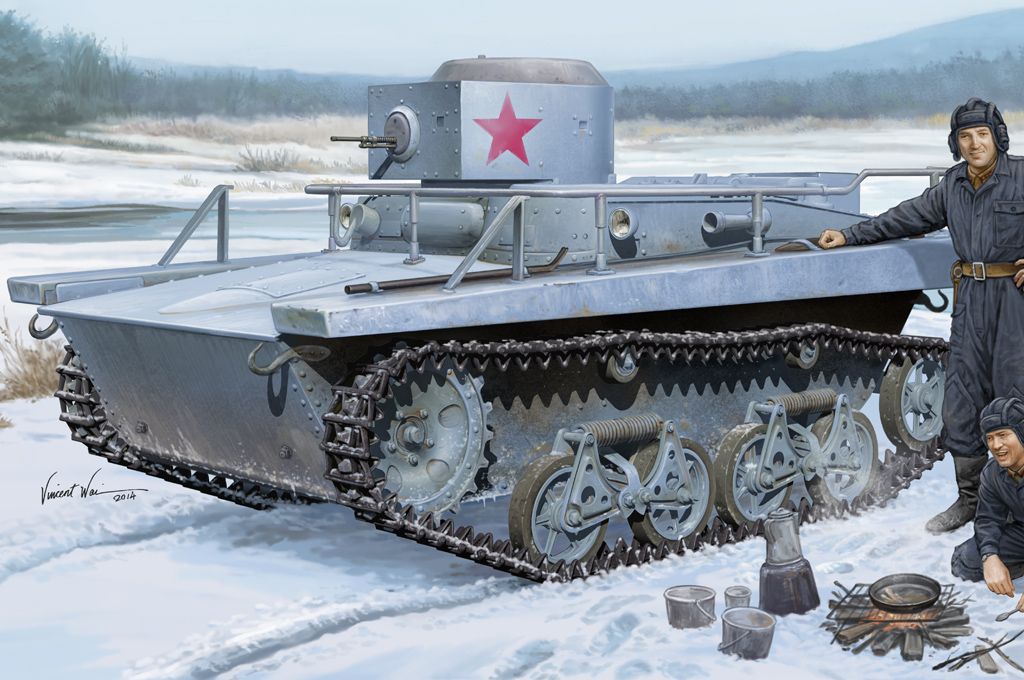 1/35　ソビエトT-37TU指揮戦車 - ウインドウを閉じる