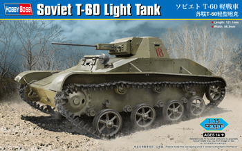 1/35　ソビエト T-60 軽戦車 - ウインドウを閉じる