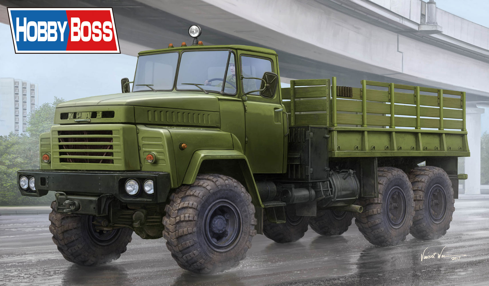1/35　ロシアKrAZ-260カーゴトラック - ウインドウを閉じる