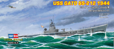 1/700　USS ガトーSS-212 1944年型 - ウインドウを閉じる