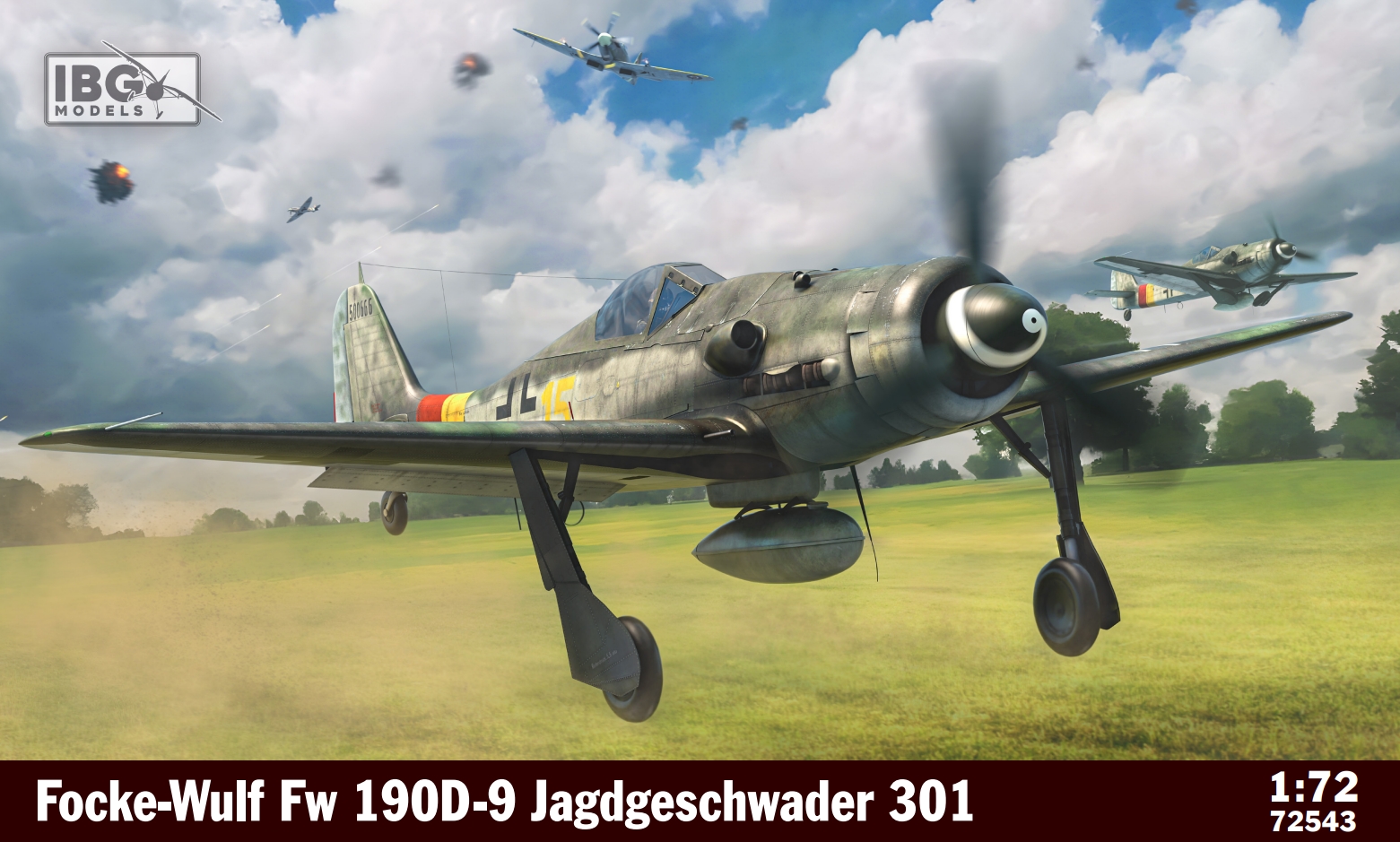 【予約する】　1/72 Fw190D-9 第301戦闘航空団