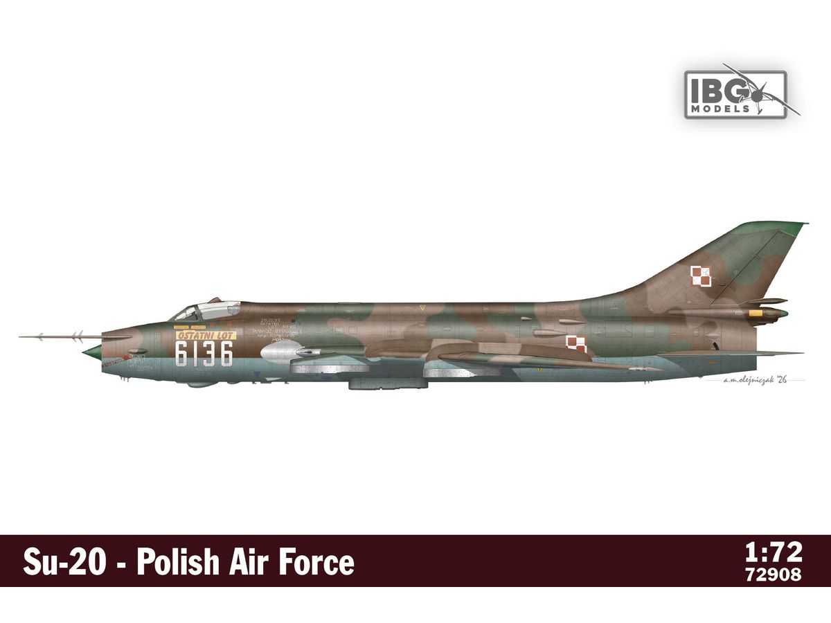 【予約する】　1/72 Su-20 ポーランド空軍 リミテッドエディション