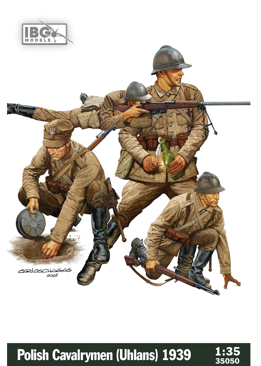 【予約する】　1/35　ポーランド軍歩行騎兵1939年ウラーン4体セット