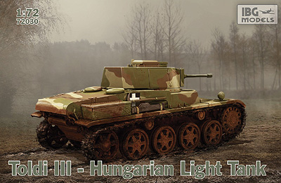 1/72　ハンガリー・42MトルディIII 軽戦車・装甲強化型