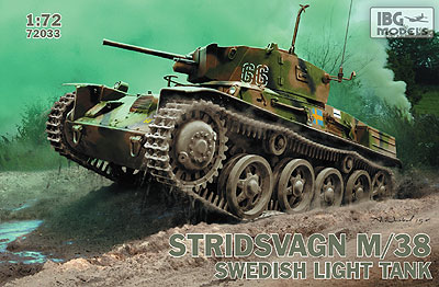 1/72　ストリッツヴァグン M38スウェーデン軽戦車
