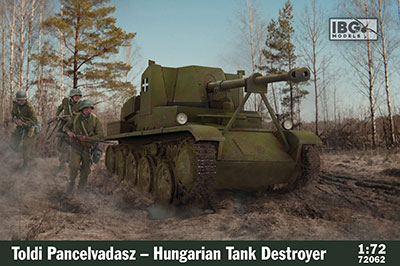 1/72　ハンガリー・トルディ7.5cmPAK40対戦車自走砲 - ウインドウを閉じる