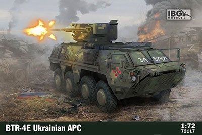 1/72　ウクライナ・BTR-4E装輪装甲車 - ウインドウを閉じる