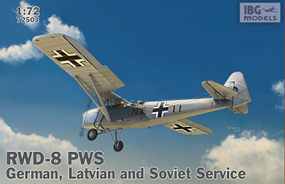 1/72　ポーランド複座練習機RWD-８ PWS・ドイツ・ラトビア・ソ連軍仕様 - ウインドウを閉じる